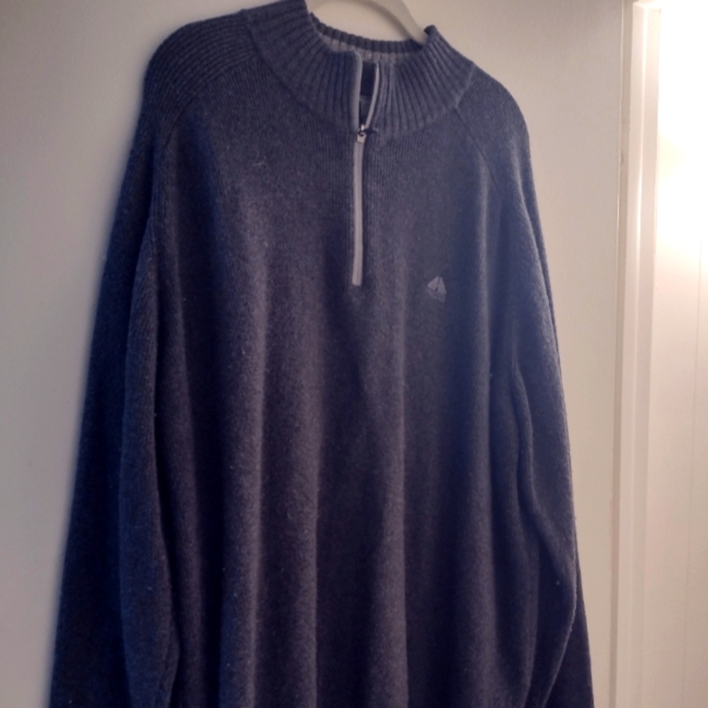 Men's Blue half zip